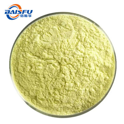 Baisfu hot sell Usnic Acid Powder CAS 125-46-2 pale yellow Specifications 98% For Antibacterial And Dental Care