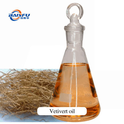 Vetiver Oil CAS 8016-96-4 100% Pure Essential Oil from Vetiveria Zizanioides Roots for Perfumery & Aromatherapy