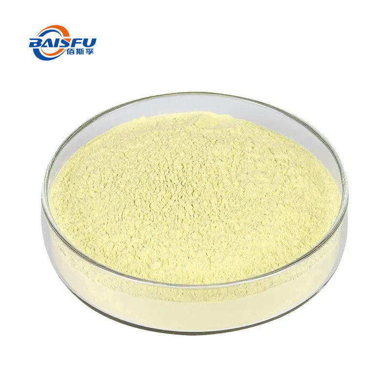 Baisfu Orange Peel Citrus Sinensis Extract 98% Light Yellow Powder Hesperetin CAS:520-33-2 for sweetening agent use in cosmetic and health care products