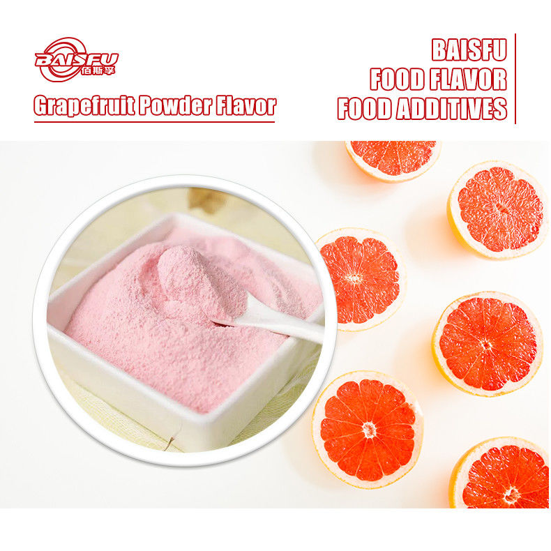 Artificial Planting Freeze Dried Grapefruit Powder Sample Packet GMO Free Fruit Powder Shape
