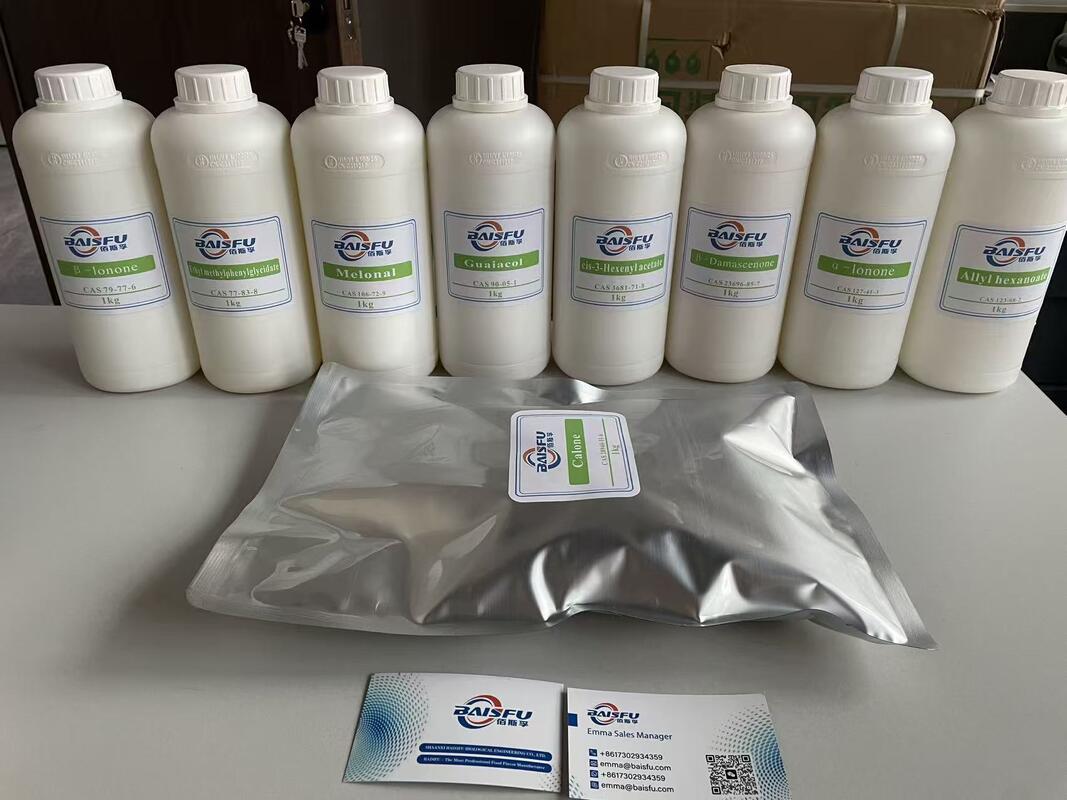Superior Quality Additive Fast Delivery Flavor Raw Materials Guaiacol CAS 90-05-1 Food Grade Spices Prepared Flavoring