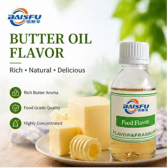 High Quality Butter Oil Flavor for Bakery Products Cake Cookie Bread and Pastry Food Grade Concentrated Liquid