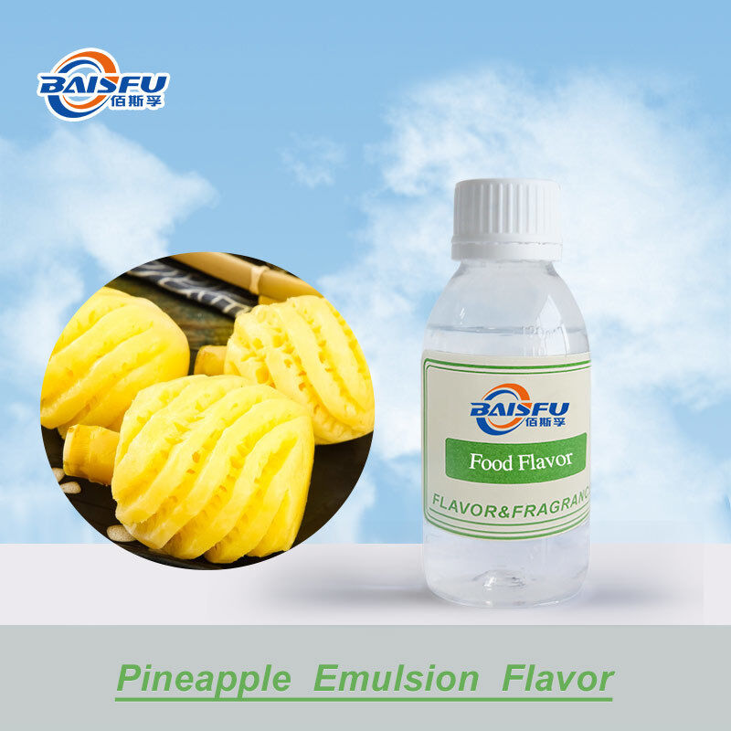 Food Grade Pineapple Emulsion Flavor Concentrated Pineapple Aroma Emulsion for Beverage Ice Cream Bakery Snack