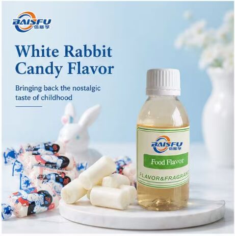 Premium High Quality White Rabbit Candy Flavor for Milk Candy Toffee Caramel Creamy Confectionery and Rich Butterscotch