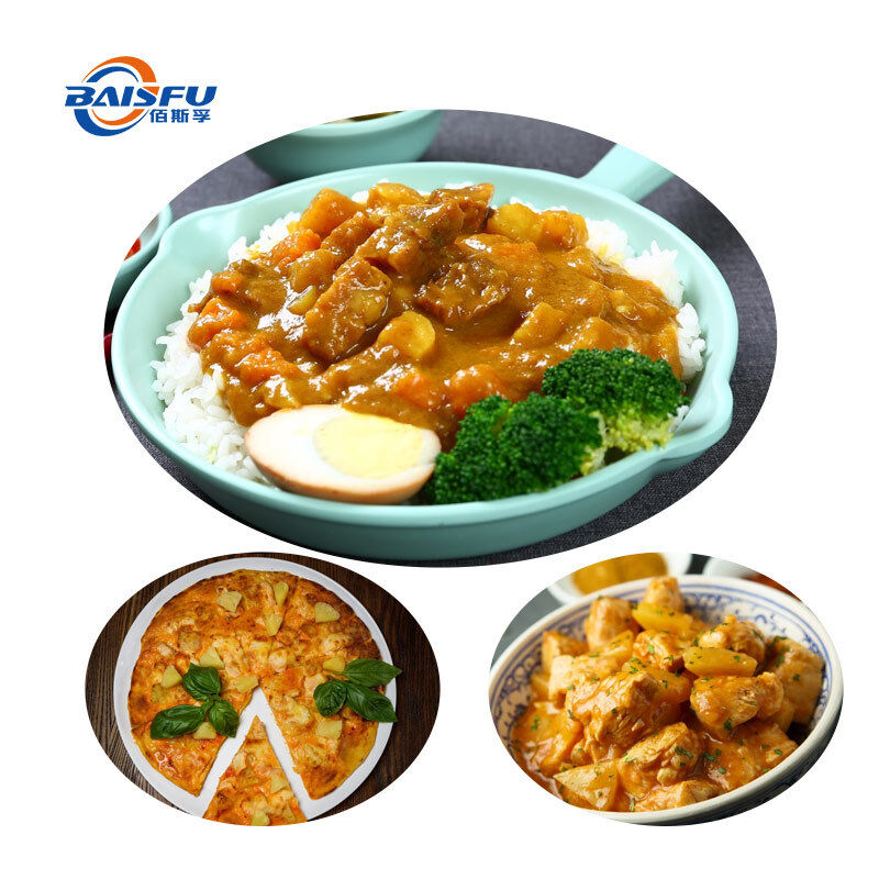 Concentrated Curry Chicken Powder Flavor for Extruded Snack Coating Potato Chip Seasoning and Popcorn Dusting